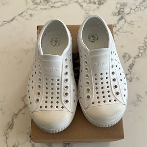 Native Jefferson White Shoe Toddler 9